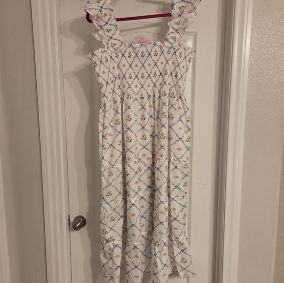 Hill House Home Butterfly Trellis Cotton Poplin Ellie Nap Dress XXXL - Picture 10 of 10